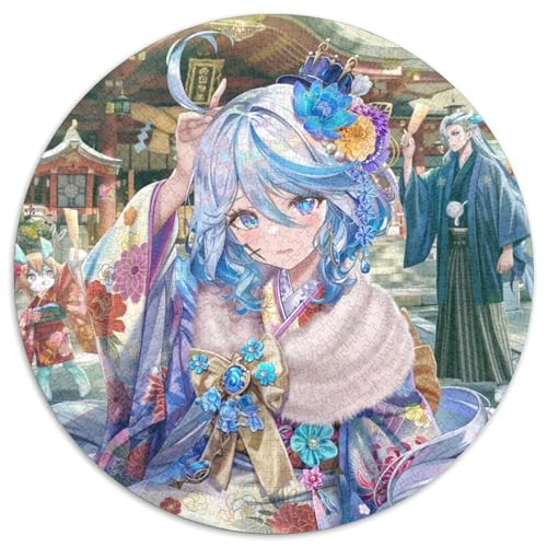 Genshin Impact Puzzles 1000 Teile für Erwachsene, 1000 Teile, runde Puzzles für Erwachsene, ideal für Liebhaber, perfektes Weihnachts-, Neujahrs-, Valentinstagsgeschenk, 67,5 x 67,5 cm Genshin Impact Puzzles 1000 Teile für Erwachsene, 1000 Teile, runde Puzzles für Erwachsene, ideal für Liebhaber, perfektes Weihnachts-, Neujahrs-, Valentinstagsgeschenk, 67,5 x 67,5 cm von LiJianXXL