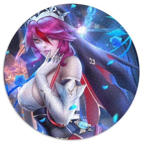 Genshin Impact Rosaria 1000-teiliges Puzzle aus Pappe, Muttertag, Geburtstage, Weihnachten, 67,5 x 67,5 cm Genshin Impact Rosaria 1000-teiliges Puzzle aus Pappe, Muttertag, Geburtstage, Weihnachten, 67,5 x 67,5 cm von LiJianXXL