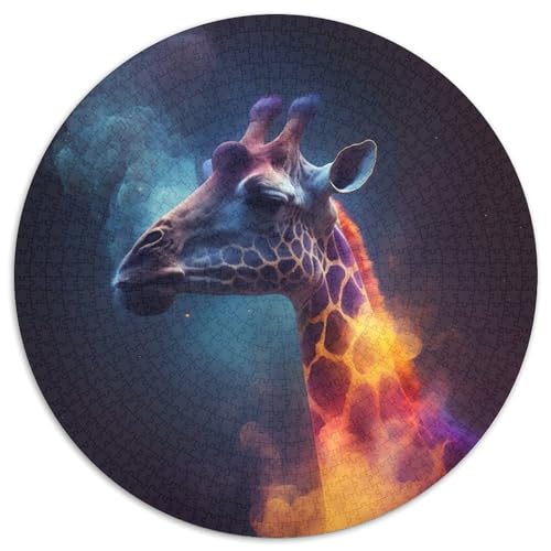 Giraffennebel-Puzzle für Erwachsene, 1000-teiliges Puzzle für Erwachsene, anspruchsvolles Denkspiel, Familienaktivität, Heimdekoration, 67,5 x 67,5 cm Giraffennebel-Puzzle für Erwachsene, 1000-teiliges Puzzle für Erwachsene, anspruchsvolles Denkspiel, Familienaktivität, Heimdekoration, 67,5 x 67,5 cm von LiJianXXL