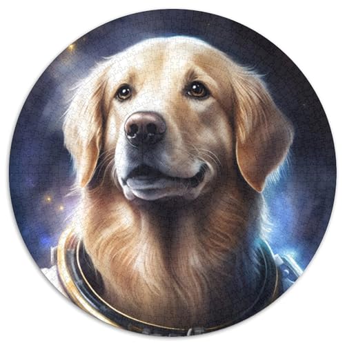 Golden Retriever-Puzzle für Erwachsene, 1000-teiliges Puzzle für Erwachsene, Eltern, Partner, Freunde – ab 14 Jahren, 67,5 x 67,5 cm Golden Retriever-Puzzle für Erwachsene, 1000-teiliges Puzzle für Erwachsene, Eltern, Partner, Freunde – ab 14 Jahren, 67,5 x 67,5 cm von LiJianXXL