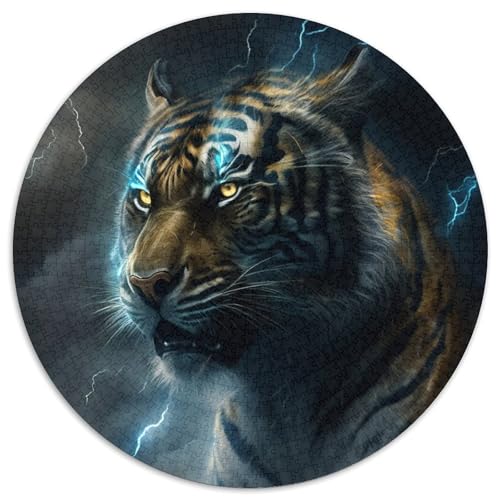 Magic Tiger Puzzle für Erwachsene, 1000-teiliges Puzzle für Erwachsene, Eltern, Partner, Freunde – ab 14 Jahren, 67,5 x 67,5 cm Magic Tiger Puzzle für Erwachsene, 1000-teiliges Puzzle für Erwachsene, Eltern, Partner, Freunde – ab 14 Jahren, 67,5 x 67,5 cm von LiJianXXL