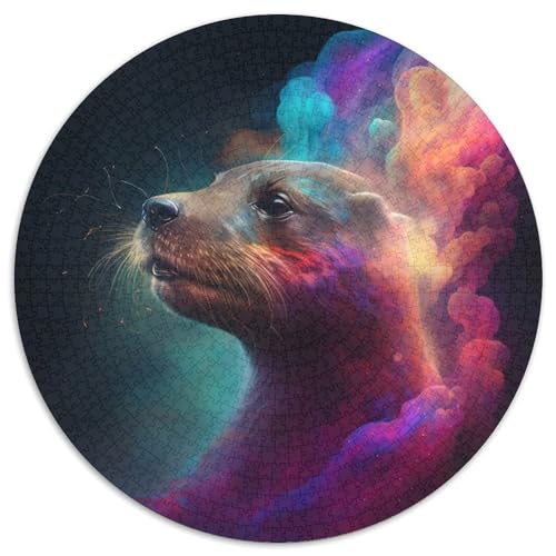 Otter-Nebel, 1000-teiliges Puzzle für Erwachsene, Puzzles für Erwachsene, Spaß für Zuhause, Aktivitäten, Geburtstagsgeschenk, Reisegeschenke, 67,5 x 67,5 cm Otter-Nebel, 1000-teiliges Puzzle für Erwachsene, Puzzles für Erwachsene, Spaß für Zuhause, Aktivitäten, Geburtstagsgeschenk, Reisegeschenke, 67,5 x 67,5 cm von LiJianXXL