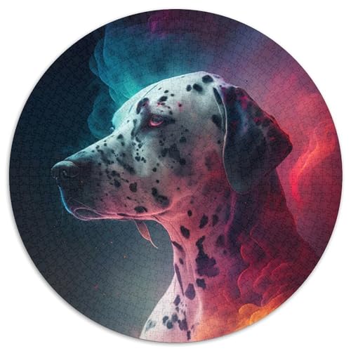 Puzzle für Erwachsene, 1000 Teile, Dalmatinernebel, runde Puzzles für 1000 Teile, Geburtstagsgeschenkidee, anspruchsvolles Denkspiel, 67,5 x 67,5 cm Puzzle für Erwachsene, 1000 Teile, Dalmatinernebel, runde Puzzles für 1000 Teile, Geburtstagsgeschenkidee, anspruchsvolles Denkspiel, 67,5 x 67,5 cm von LiJianXXL