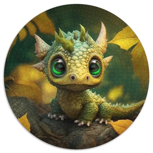 Puzzle für Erwachsene, 1000 Teile, Fantasie-Drache, rund, 1000 Teile, Familienspielabend, Heimdekoration und Gehirntraining, Geschenk, 67,5 x 67,5 cm Puzzle für Erwachsene, 1000 Teile, Fantasie-Drache, rund, 1000 Teile, Familienspielabend, Heimdekoration und Gehirntraining, Geschenk, 67,5 x 67,5 cm von LiJianXXL