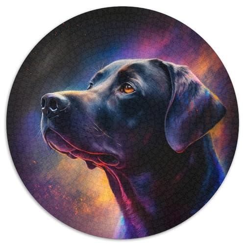 Puzzle für Erwachsene, 1000 Teile, Fantasie-Hund, runde Puzzles für 1000 Teile, Geburtstagsgeschenkidee, anspruchsvolles Denkspiel, 67,5 x 67,5 cm Puzzle für Erwachsene, 1000 Teile, Fantasie-Hund, runde Puzzles für 1000 Teile, Geburtstagsgeschenkidee, anspruchsvolles Denkspiel, 67,5 x 67,5 cm von LiJianXXL