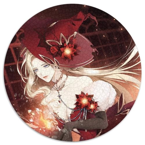 Puzzle für Erwachsene, 1000 Teile, Genshin Impact La Signora, runde Puzzles für 1000 Teile, Geburtstagsgeschenkidee, anspruchsvolles Denkspiel, 67,5 x 67,5 cm Puzzle für Erwachsene, 1000 Teile, Genshin Impact La Signora, runde Puzzles für 1000 Teile, Geburtstagsgeschenkidee, anspruchsvolles Denkspiel, 67,5 x 67,5 cm von LiJianXXL