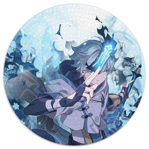 Puzzle für Erwachsene, 1000 Teile Genshin Impact Chongyun Puzzles, anspruchsvolles Denkspiel für Teenager, Spaß für den Familienspieleabend, 67,5 x 67,5 cm Puzzle für Erwachsene, 1000 Teile Genshin Impact Chongyun Puzzles, anspruchsvolles Denkspiel für Teenager, Spaß für den Familienspieleabend, 67,5 x 67,5 cm von LiJianXXL