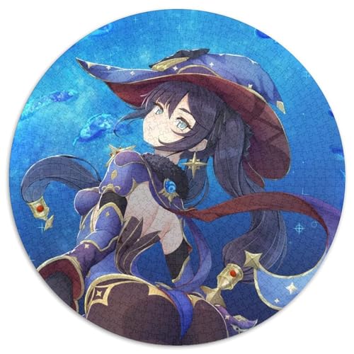 Puzzle für Erwachsene, 1000 Teile Genshin Impact Mona Puzzles, anspruchsvolles Denkspiel für Teenager, Spaß für den Familienspieleabend, 67,5 x 67,5 cm Puzzle für Erwachsene, 1000 Teile Genshin Impact Mona Puzzles, anspruchsvolles Denkspiel für Teenager, Spaß für den Familienspieleabend, 67,5 x 67,5 cm von LiJianXXL