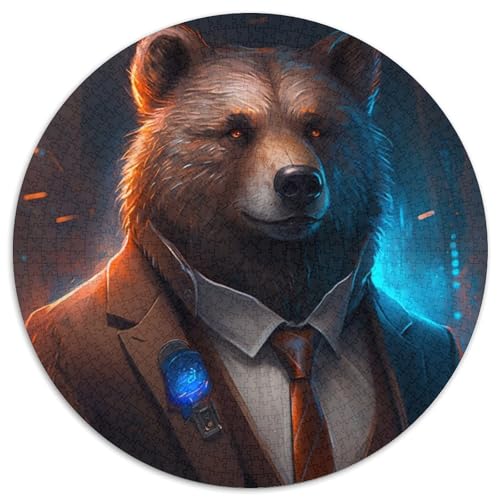 Puzzle für Erwachsene, 1000-teiliges Boss-Braunbär-Puzzle, anspruchsvolles Denkspiel für Teenager, Spaß für den Familienspieleabend, 67,5 x 67,5 cm Puzzle für Erwachsene, 1000-teiliges Boss-Braunbär-Puzzle, anspruchsvolles Denkspiel für Teenager, Spaß für den Familienspieleabend, 67,5 x 67,5 cm von LiJianXXL