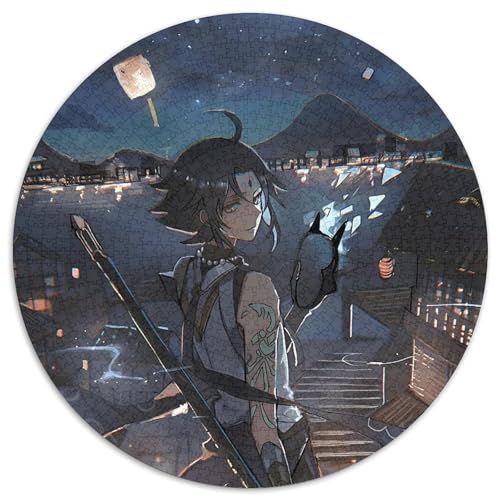Puzzle für Erwachsene, 1000-teiliges Genshin Impact-Puzzle, anspruchsvolles Denkspiel für Teenager, Spaß für den Familienspieleabend, 67,5 x 67,5 cm Puzzle für Erwachsene, 1000-teiliges Genshin Impact-Puzzle, anspruchsvolles Denkspiel für Teenager, Spaß für den Familienspieleabend, 67,5 x 67,5 cm von LiJianXXL