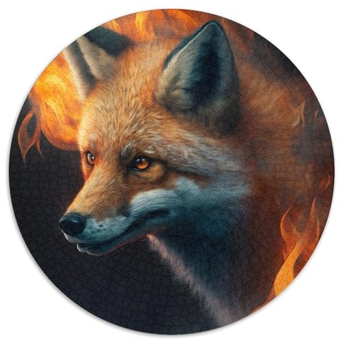 Puzzle für Erwachsene 1000 Teile Fantasy Fox 1000-teiliges rundes Puzzle Interaktives Familienspiel, Geeignet für Kinder ab 14 Jahren, 67,5 x 67,5 cm Puzzle für Erwachsene 1000 Teile Fantasy Fox 1000-teiliges rundes Puzzle Interaktives Familienspiel, Geeignet für Kinder ab 14 Jahren, 67,5 x 67,5 cm von LiJianXXL