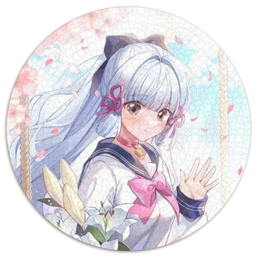 Puzzle für Erwachsene mit 1000 Teilen, Genshin Impact, 1000-teiliges Rundpuzzle, interaktives Familienspiel, geeignet für Kinder ab 14 Jahren, 67,5 x 67,5 cm Puzzle für Erwachsene mit 1000 Teilen, Genshin Impact, 1000-teiliges Rundpuzzle, interaktives Familienspiel, geeignet für Kinder ab 14 Jahren, 67,5 x 67,5 cm von LiJianXXL