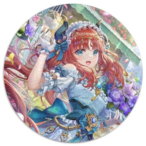 Puzzle für Erwachsene mit 1000 Teilen, Genshin Impact, 1000-teiliges Rundpuzzle, interaktives Familienspiel, geeignet für Kinder ab 14 Jahren, 67,5 x 67,5 cm Puzzle für Erwachsene mit 1000 Teilen, Genshin Impact, 1000-teiliges Rundpuzzle, interaktives Familienspiel, geeignet für Kinder ab 14 Jahren, 67,5 x 67,5 cm von LiJianXXL
