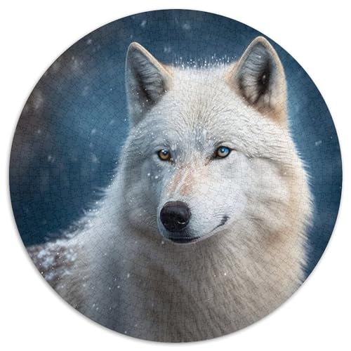 Wolf-Puzzle für Erwachsene, 1000-teiliges, anspruchsvolles Puzzle, Spaß für die ganze Familie, Basteln, perfekt für Geburtstage, Feiertage, 67,5 x 67,5 cm Wolf-Puzzle für Erwachsene, 1000-teiliges, anspruchsvolles Puzzle, Spaß für die ganze Familie, Basteln, perfekt für Geburtstage, Feiertage, 67,5 x 67,5 cm von LiJianXXL