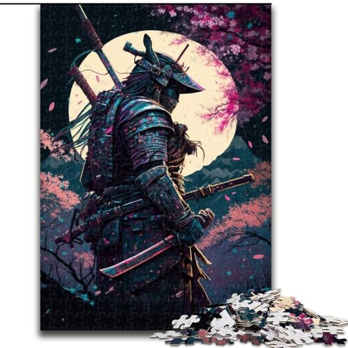 1000-teiliges Puzzle, Japanisches Ninja-Puzzle aus Karton, perfekt als Dekoration für Zuhause und Büro, Partys, Geburtstage und Feiertagsgeschenke, 1000 Stück(26x38cm) von LiJianXXR