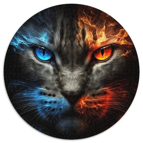 1000-teiliges Puzzle „Lightning Cats“ für Erwachsene, anspruchsvolles Denkspiel, Familienaktivität, Heimdekoration, 67,5 x 67,5 cm 1000-teiliges Puzzle „Lightning Cats“ für Erwachsene, anspruchsvolles Denkspiel, Familienaktivität, Heimdekoration, 67,5 x 67,5 cm von LiJianXXR