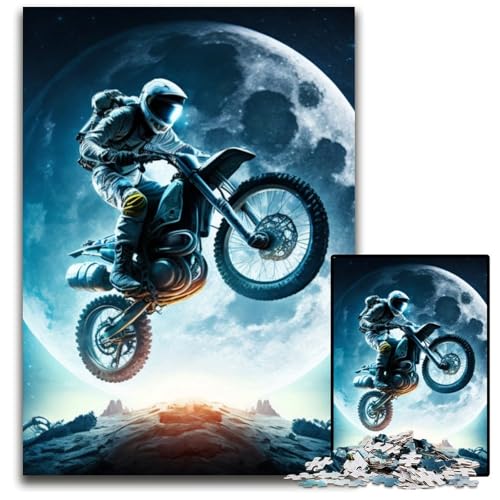 1000-teiliges Puzzle Astronauten-Kartonpuzzle, anspruchsvolles Denkspiel, Familienaktivität, Heimdekoration, 26x38cm/10,23x14,96 Zoll 1000-teiliges Puzzle Astronauten-Kartonpuzzle, anspruchsvolles Denkspiel, Familienaktivität, Heimdekoration, 26x38cm/10,23x14,96 Zoll von LiJianXXR