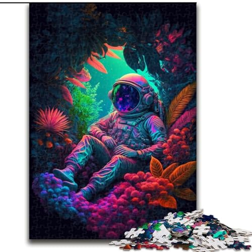 1000-teiliges Puzzle Astronauten aus Holz, Kinder ab 14 Jahren, 50x75cm, Denkspiel für Teenager, Spieleabend mit der Familie 1000-teiliges Puzzle Astronauten aus Holz, Kinder ab 14 Jahren, 50x75cm, Denkspiel für Teenager, Spieleabend mit der Familie von LiJianXXR