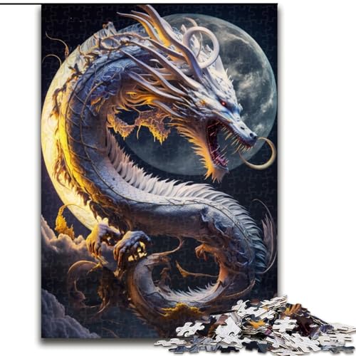 1000-teiliges Puzzle Brave Dragon aus Holz, Kinder ab 14 Jahren, 50x75cm, Denkspiel für Teenager, Spieleabend mit der Familie 1000-teiliges Puzzle Brave Dragon aus Holz, Kinder ab 14 Jahren, 50x75cm, Denkspiel für Teenager, Spieleabend mit der Familie von LiJianXXR