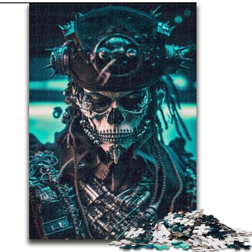 1000-teiliges Puzzle Captain Skeleton aus Holz, Kinder ab 14 Jahren, 50x75cm, Denkspiel für Teenager, Spieleabend mit der Familie 1000-teiliges Puzzle Captain Skeleton aus Holz, Kinder ab 14 Jahren, 50x75cm, Denkspiel für Teenager, Spieleabend mit der Familie von LiJianXXR