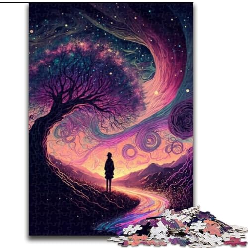 1000-teiliges Puzzle Fantasie-Pilz aus Holz, Kinder ab 14 Jahren, 50x75cm, Denkspiel für Teenager, Spieleabend mit der Familie 1000-teiliges Puzzle Fantasie-Pilz aus Holz, Kinder ab 14 Jahren, 50x75cm, Denkspiel für Teenager, Spieleabend mit der Familie von LiJianXXR