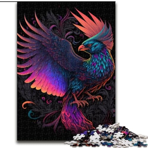 1000-teiliges Puzzle Kosmischer Phönix aus Holz, Kinder ab 14 Jahren, 50x75cm, Denkspiel für Teenager, Spieleabend mit der Familie 1000-teiliges Puzzle Kosmischer Phönix aus Holz, Kinder ab 14 Jahren, 50x75cm, Denkspiel für Teenager, Spieleabend mit der Familie von LiJianXXR