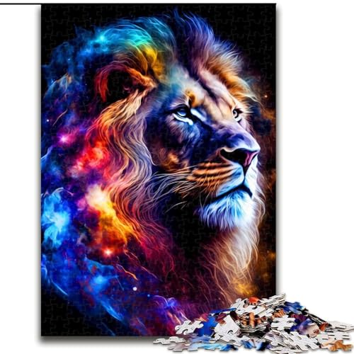 1000-teiliges Puzzle Löwe aus Holz, Kinder ab 14 Jahren, 50x75cm, Denkspiel für Teenager, Spieleabend mit der Familie 1000-teiliges Puzzle Löwe aus Holz, Kinder ab 14 Jahren, 50x75cm, Denkspiel für Teenager, Spieleabend mit der Familie von LiJianXXR
