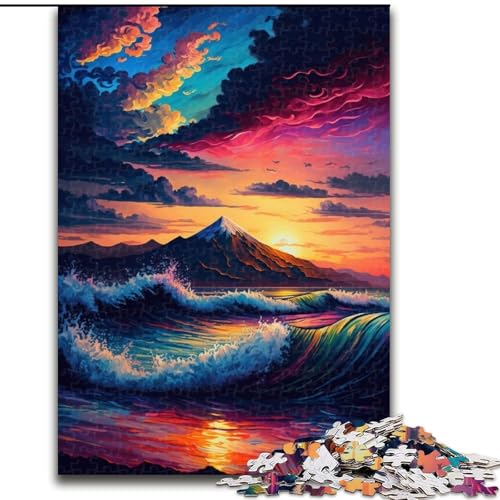 1000-teiliges Puzzle Schöner Strand aus Holz, Kinder ab 14 Jahren, 50x75cm, Denkspiel für Teenager, Spieleabend mit der Familie 1000-teiliges Puzzle Schöner Strand aus Holz, Kinder ab 14 Jahren, 50x75cm, Denkspiel für Teenager, Spieleabend mit der Familie von LiJianXXR