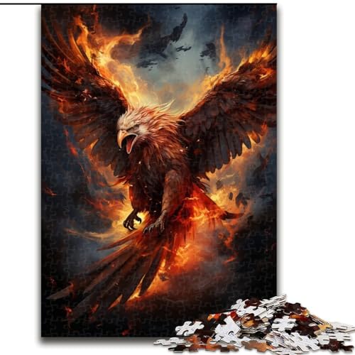 1000-teiliges Puzzle Traum-Phönix aus Holz, Kinder ab 14 Jahren, 50x75cm, Denkspiel für Teenager, Spieleabend mit der Familie 1000-teiliges Puzzle Traum-Phönix aus Holz, Kinder ab 14 Jahren, 50x75cm, Denkspiel für Teenager, Spieleabend mit der Familie von LiJianXXR