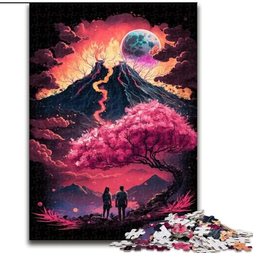 1000-teiliges Puzzle für Erwachsene, Berg Fuji, aus Holz, EIN tolles Geschenk für Familienspaß, 50x75cm, für Geburtstage, Feiertage, Weihnachten, Halloween 1000-teiliges Puzzle für Erwachsene, Berg Fuji, aus Holz, EIN tolles Geschenk für Familienspaß, 50x75cm, für Geburtstage, Feiertage, Weihnachten, Halloween von LiJianXXR