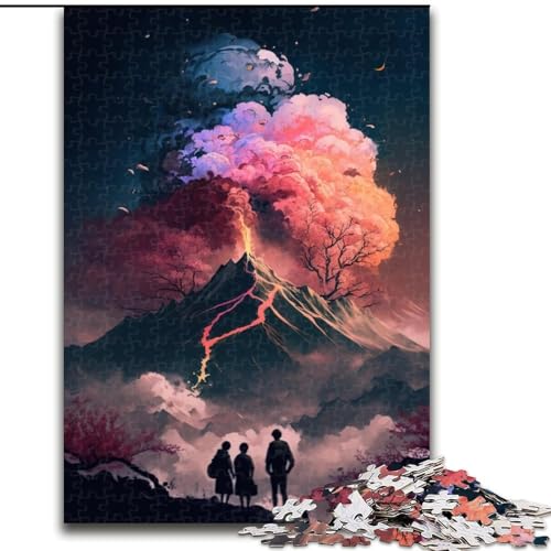 1000-teiliges Puzzle für Erwachsene, Berg Fuji, aus Holz, ideal für Familienspaß, Entspannung, 50x75cm, Aktivität für Erwachsene und Familien, DIY-Geschenk zur Heimdekoration 1000-teiliges Puzzle für Erwachsene, Berg Fuji, aus Holz, ideal für Familienspaß, Entspannung, 50x75cm, Aktivität für Erwachsene und Familien, DIY-Geschenk zur Heimdekoration von LiJianXXR
