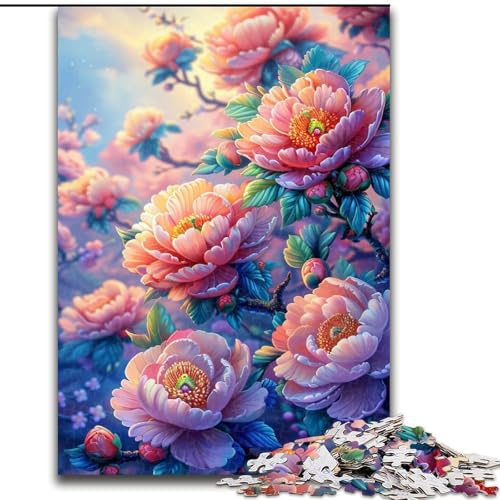 1000-teiliges Puzzle für Erwachsene, Blume und Schmetterling, aus Holz, EIN tolles Geschenk für Familienspaß, 50x75cm, zum Geburtstag, Urlaub, Weihnachten, Halloween 1000-teiliges Puzzle für Erwachsene, Blume und Schmetterling, aus Holz, EIN tolles Geschenk für Familienspaß, 50x75cm, zum Geburtstag, Urlaub, Weihnachten, Halloween von LiJianXXR
