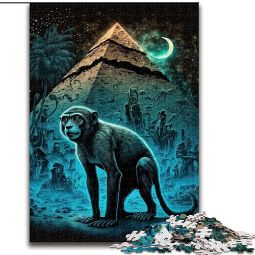 1000-teiliges Puzzle für Erwachsene, Fabelwesen aus Holz, hochschwieriges Denkspiel für Teenager, 50x75cm, Geburtstagsgeschenkidee, anspruchsvolles Denkspiel 1000-teiliges Puzzle für Erwachsene, Fabelwesen aus Holz, hochschwieriges Denkspiel für Teenager, 50x75cm, Geburtstagsgeschenkidee, anspruchsvolles Denkspiel von LiJianXXR