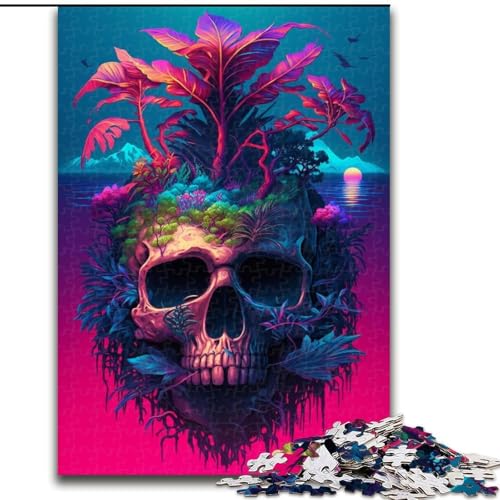 1000-teiliges Puzzle für Erwachsene, Inselskelett aus Holz, hochschwieriges Denkspiel für Teenager, 50x75cm, Geburtstagsgeschenkidee, anspruchsvolles Denkspiel 1000-teiliges Puzzle für Erwachsene, Inselskelett aus Holz, hochschwieriges Denkspiel für Teenager, 50x75cm, Geburtstagsgeschenkidee, anspruchsvolles Denkspiel von LiJianXXR