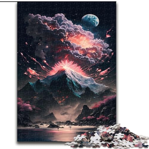 1000-teiliges Puzzle für Erwachsene, Kirschblüten-Japan-Kunst, aus Holz, hochschwieriges Denkspiel für Teenager, 50x75cm, Geburtstagsgeschenkidee, anspruchsvolles Denkspiel 1000-teiliges Puzzle für Erwachsene, Kirschblüten-Japan-Kunst, aus Holz, hochschwieriges Denkspiel für Teenager, 50x75cm, Geburtstagsgeschenkidee, anspruchsvolles Denkspiel von LiJianXXR