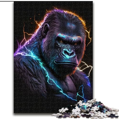 1000-teiliges Puzzle für Erwachsene, Schimpanse, aus Holz, interaktives Familienspiel, geeignet für Kinder ab 14 Jahren, 50x75cm, Weihnachten oder Geburtstage 1000-teiliges Puzzle für Erwachsene, Schimpanse, aus Holz, interaktives Familienspiel, geeignet für Kinder ab 14 Jahren, 50x75cm, Weihnachten oder Geburtstage von LiJianXXR