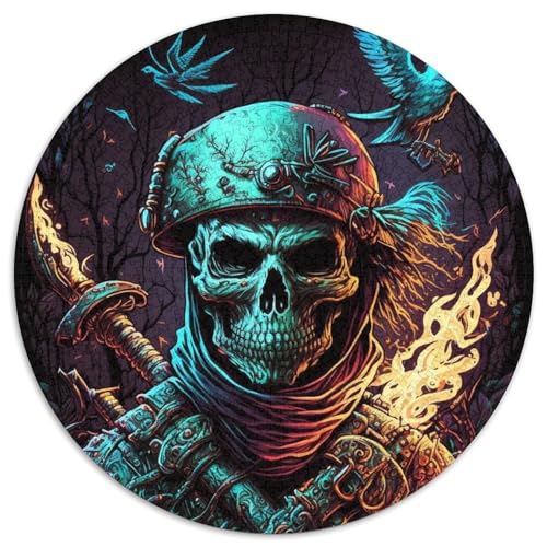 1000-teiliges Puzzle für Erwachsene, Skelett-Pirat, Puzzle für Erwachsene, Familienspielabend, Heimdekoration und Gehirntraining, Geschenk, 67,5 x 67,5 cm 1000-teiliges Puzzle für Erwachsene, Skelett-Pirat, Puzzle für Erwachsene, Familienspielabend, Heimdekoration und Gehirntraining, Geschenk, 67,5 x 67,5 cm von LiJianXXR