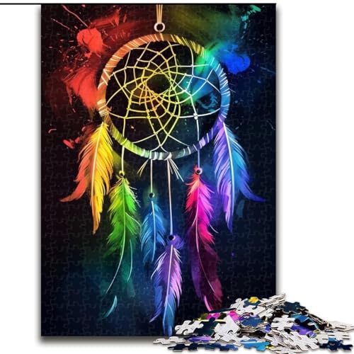 1000-teiliges Puzzle für Erwachsene, Traumfänger aus Holz, interaktives Familienspiel, geeignet für Kinder ab 14 Jahren, 50x75cm, Weihnachten oder Geburtstage 1000-teiliges Puzzle für Erwachsene, Traumfänger aus Holz, interaktives Familienspiel, geeignet für Kinder ab 14 Jahren, 50x75cm, Weihnachten oder Geburtstage von LiJianXXR