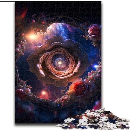 1000-teiliges Puzzle für Erwachsene, kosmische Blume, aus Holz, EIN tolles Geschenk für Familienspaß, 50x75cm, für Geburtstage, Feiertage, Weihnachten, Halloween 1000-teiliges Puzzle für Erwachsene, kosmische Blume, aus Holz, EIN tolles Geschenk für Familienspaß, 50x75cm, für Geburtstage, Feiertage, Weihnachten, Halloween von LiJianXXR