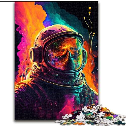 1000-teiliges Puzzle für Erwachsene AstroNautical Adventure aus Holz, hochschwieriges Denkspiel für Teenager, 50x75cm, Geburtstagsgeschenkidee, anspruchsvolles Denkspiel 1000-teiliges Puzzle für Erwachsene AstroNautical Adventure aus Holz, hochschwieriges Denkspiel für Teenager, 50x75cm, Geburtstagsgeschenkidee, anspruchsvolles Denkspiel von LiJianXXR