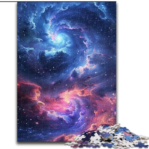1000-teiliges Puzzle für Erwachsene Galaktische Welle mit wirbelnden Sternen aus Holz, hochschwieriges Denkspiel für Teenager, 50x75cm, Geburtstagsgeschenkidee, anspruchsvolles Denkspiel 1000-teiliges Puzzle für Erwachsene Galaktische Welle mit wirbelnden Sternen aus Holz, hochschwieriges Denkspiel für Teenager, 50x75cm, Geburtstagsgeschenkidee, anspruchsvolles Denkspiel von LiJianXXR