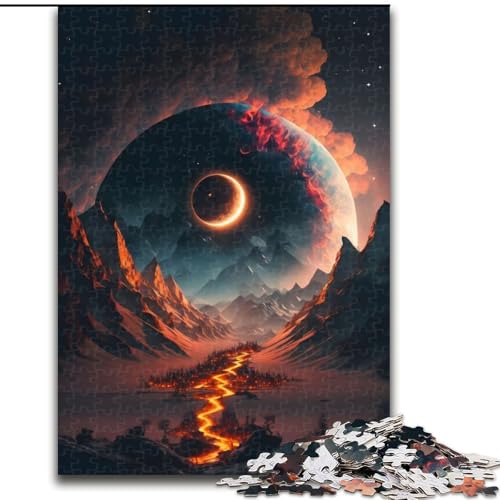 1000-teiliges Puzzle für Erwachsene Jenseits des Horizonts aus Holz, hochschwieriges Denkspiel für Teenager, 50x75cm, Geburtstagsgeschenkidee, anspruchsvolles Denkspiel 1000-teiliges Puzzle für Erwachsene Jenseits des Horizonts aus Holz, hochschwieriges Denkspiel für Teenager, 50x75cm, Geburtstagsgeschenkidee, anspruchsvolles Denkspiel von LiJianXXR