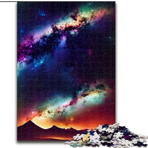 1000-teiliges Puzzle für Erwachsene Milchstraße aus Holz, hochschwieriges Denkspiel für Teenager, 50x75cm, Geburtstagsgeschenkidee, anspruchsvolles Denkspiel 1000-teiliges Puzzle für Erwachsene Milchstraße aus Holz, hochschwieriges Denkspiel für Teenager, 50x75cm, Geburtstagsgeschenkidee, anspruchsvolles Denkspiel von LiJianXXR