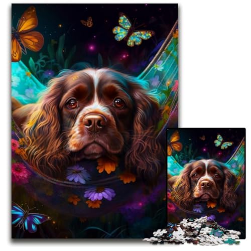 1000-teiliges Puzzle mit wunderschönem Wolf für Erwachsene. Anspruchsvolles Denkspiel für Teenager, Spaß für den Familienspieleabend, 26x38cm/10,23x14,96 Zoll 1000-teiliges Puzzle mit wunderschönem Wolf für Erwachsene. Anspruchsvolles Denkspiel für Teenager, Spaß für den Familienspieleabend, 26x38cm/10,23x14,96 Zoll von LiJianXXR