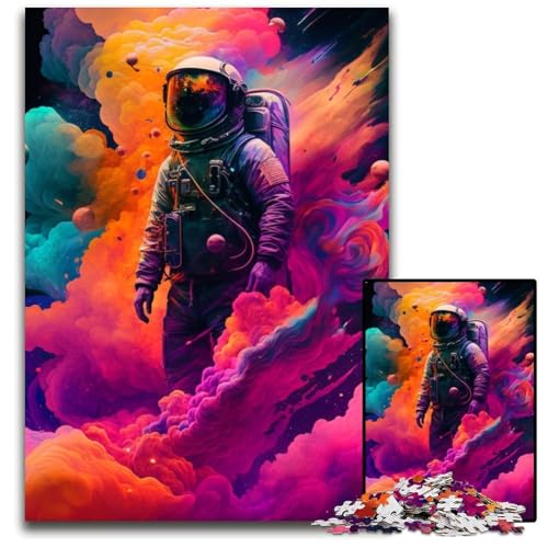 Astronaut 1000-Teile-Puzzle, Geschenke, Puzzles für Erwachsene, Denkspiel für Teenager und Familieninteraktion, 26x38cm/10,23x14,96 Zoll Astronaut 1000-Teile-Puzzle, Geschenke, Puzzles für Erwachsene, Denkspiel für Teenager und Familieninteraktion, 26x38cm/10,23x14,96 Zoll von LiJianXXR
