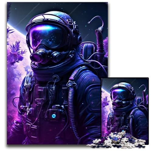 Astronauten-Puzzle 1000 Teile für Erwachsene, Puzzles für Erwachsene, interaktives Familienspiel, Denksportaufgabe, Lernspielzeug, 26x38cm/10,23x14,96 Zoll Astronauten-Puzzle 1000 Teile für Erwachsene, Puzzles für Erwachsene, interaktives Familienspiel, Denksportaufgabe, Lernspielzeug, 26x38cm/10,23x14,96 Zoll von LiJianXXR