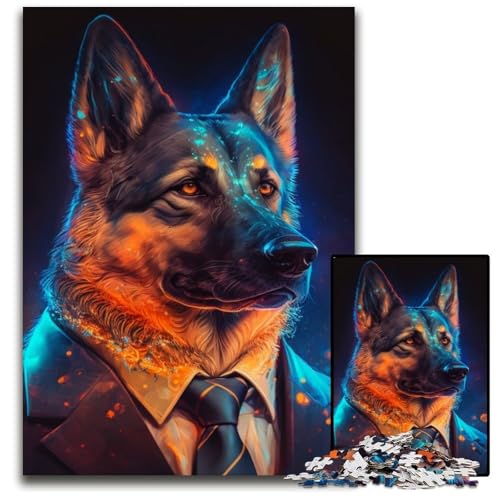 Boss Giraffe Puzzle für Erwachsene, 1000 Teile, Puzzle für Erwachsene, perfekt für Halloween, Weihnachten, Geburtstagsgeschenk, 50x75cm/19,68x29,52 Zoll Boss Giraffe Puzzle für Erwachsene, 1000 Teile, Puzzle für Erwachsene, perfekt für Halloween, Weihnachten, Geburtstagsgeschenk, 50x75cm/19,68x29,52 Zoll von LiJianXXR