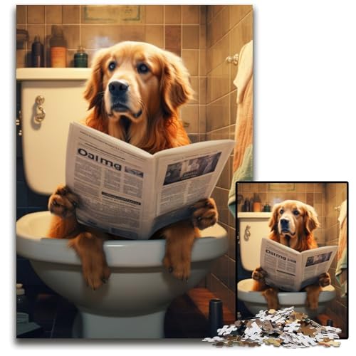 Corgi liest Zeitung, 1000 Teile Puzzle für Erwachsene, anspruchsvolle Puzzles, interaktives Familienspiel, Gehirn-Herausforderung, Lernspielzeug, 26x38cm/10,23x14,96 Zoll Corgi liest Zeitung, 1000 Teile Puzzle für Erwachsene, anspruchsvolle Puzzles, interaktives Familienspiel, Gehirn-Herausforderung, Lernspielzeug, 26x38cm/10,23x14,96 Zoll von LiJianXXR