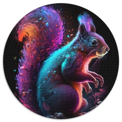Eichhörnchen-Mal-Puzzle 1000 Teile für Erwachsene, Papppuzzle, anspruchsvolles Denkspiel für Teenager, Spaß für den Familienspieleabend, 67,5 x 67,5 cm Eichhörnchen-Mal-Puzzle 1000 Teile für Erwachsene, Papppuzzle, anspruchsvolles Denkspiel für Teenager, Spaß für den Familienspieleabend, 67,5 x 67,5 cm von LiJianXXR