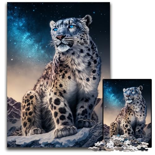 Fantasy Leopard Puzzle für Erwachsene, 1000 Teile, Puzzle für Erwachsene, perfekt für Halloween, Weihnachten, Geburtstagsgeschenk, 26x38cm/10,23x14,96 Zoll Fantasy Leopard Puzzle für Erwachsene, 1000 Teile, Puzzle für Erwachsene, perfekt für Halloween, Weihnachten, Geburtstagsgeschenk, 26x38cm/10,23x14,96 Zoll von LiJianXXR